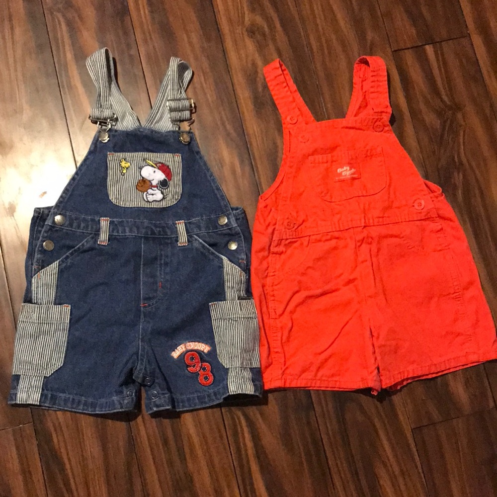 24 month’s short overalls (Snoopy & Baby B’gosh)
